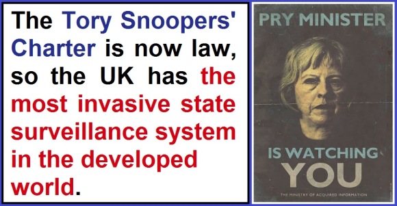 Theresa May Snoopers Charter